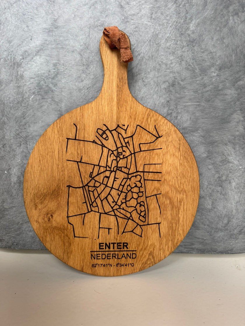 Borrelplank rond klein