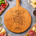 Borrelplank rond klein